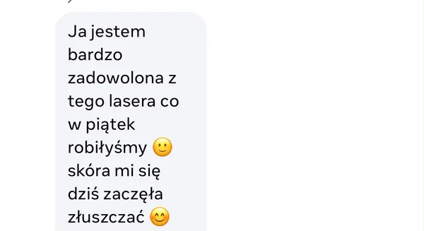 Opinia pacjentki